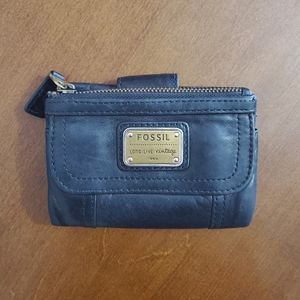 Leather Fossil Wallet